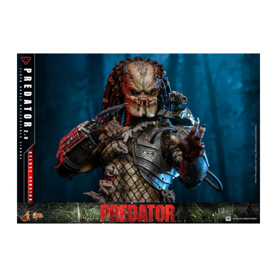 Hot Toys - Predator 2.0 Deluxe Version - Jungle Hunter
