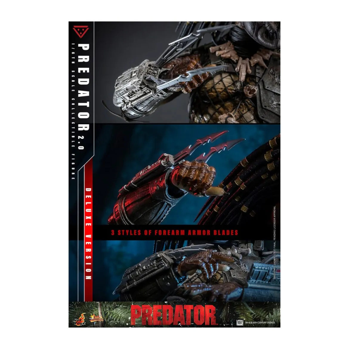 Hot Toys - Predator 2.0 Deluxe Version - Jungle Hunter