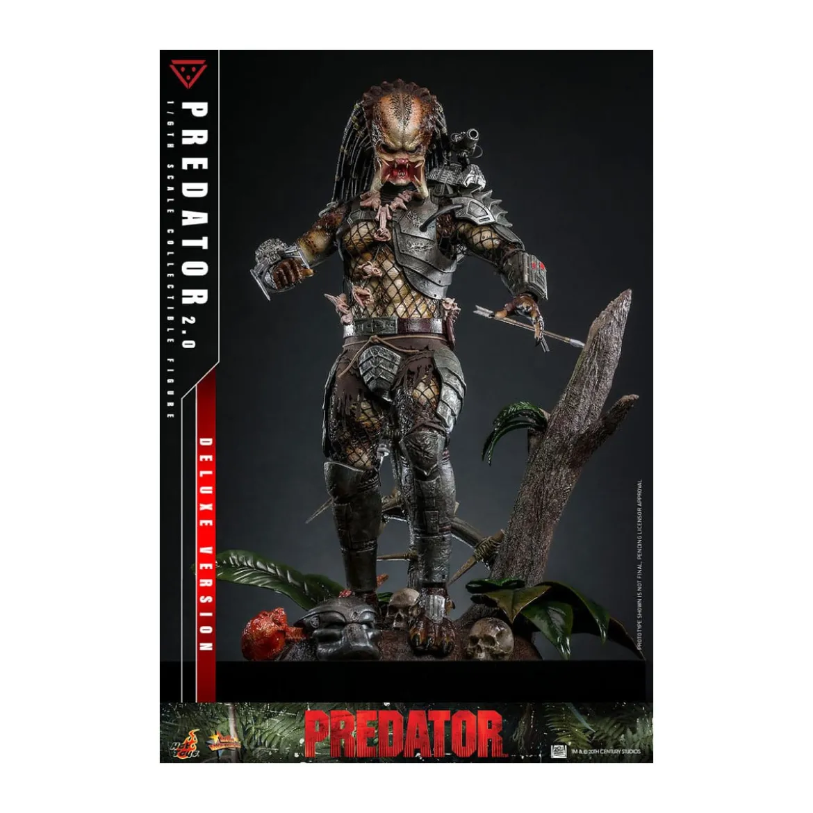 Hot Toys - Predator 2.0 Deluxe Version - Jungle Hunter