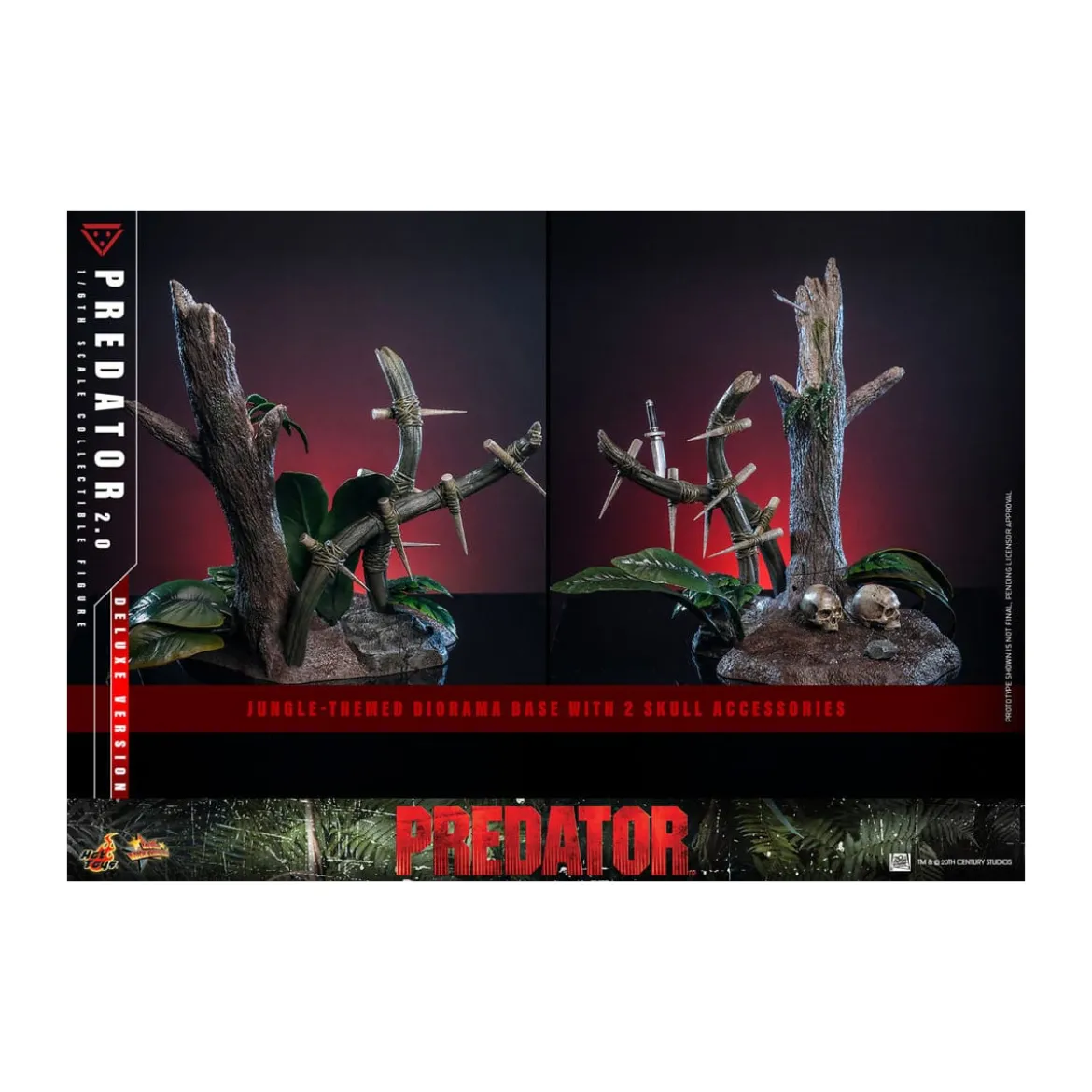 Hot Toys - Predator 2.0 Deluxe Version - Jungle Hunter