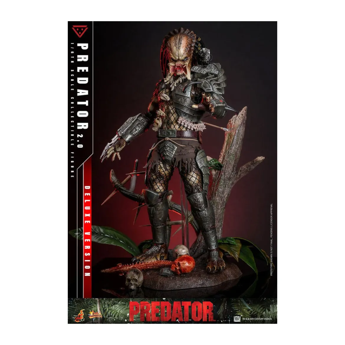 Hot Toys - Predator 2.0 Deluxe Version - Jungle Hunter