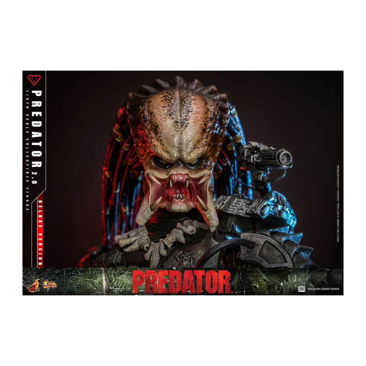 Hot Toys - Predator 2.0 Deluxe Version - Jungle Hunter