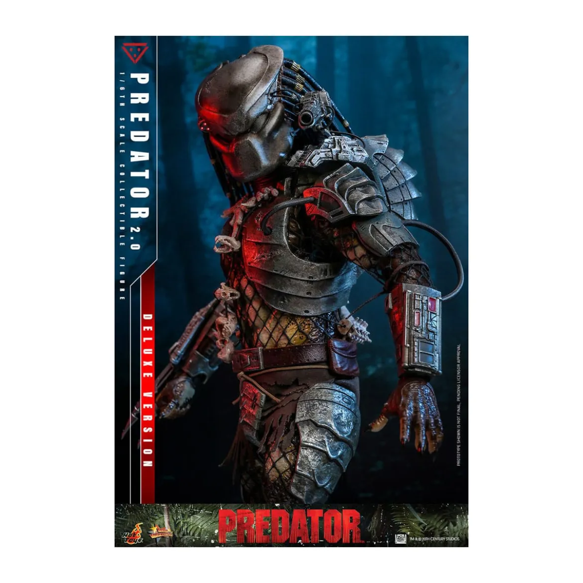 Hot Toys - Predator 2.0 Deluxe Version - Jungle Hunter