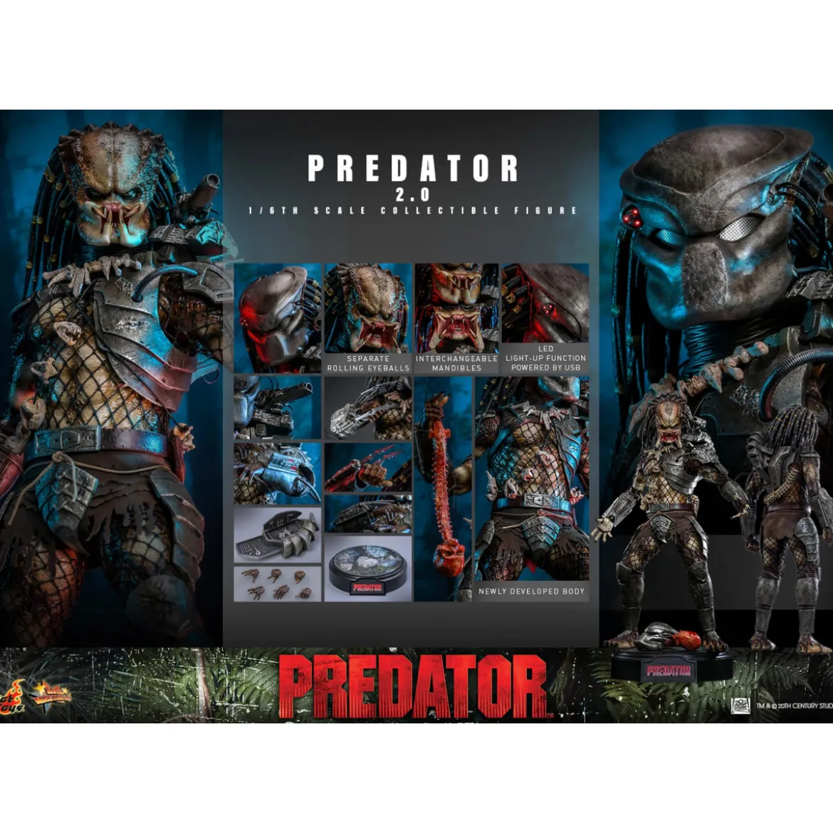 Hot Toys - Predator 2.0 - Jungle Hunter