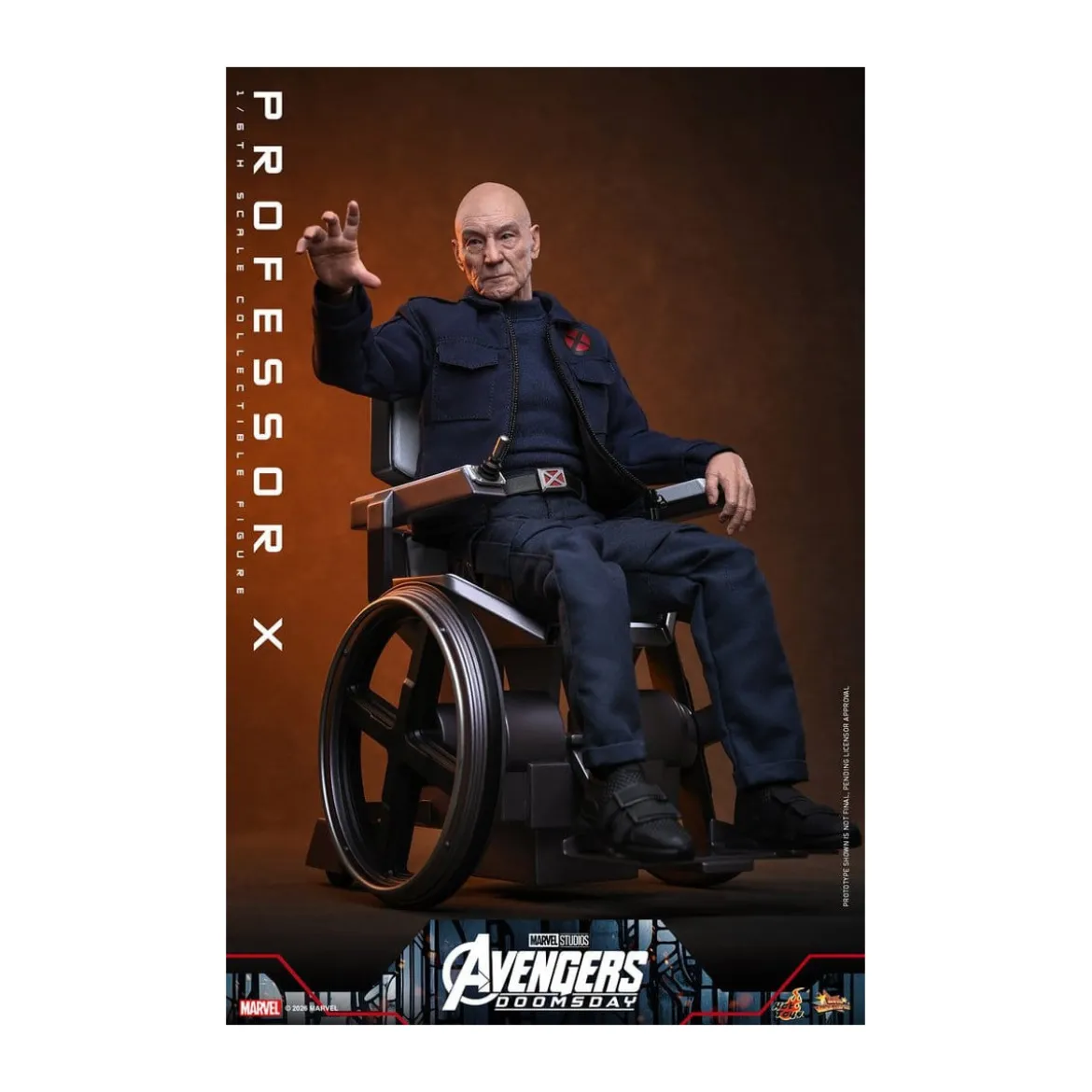 Hot Toys - Professor X 1/6 - Avengers: Doomsday