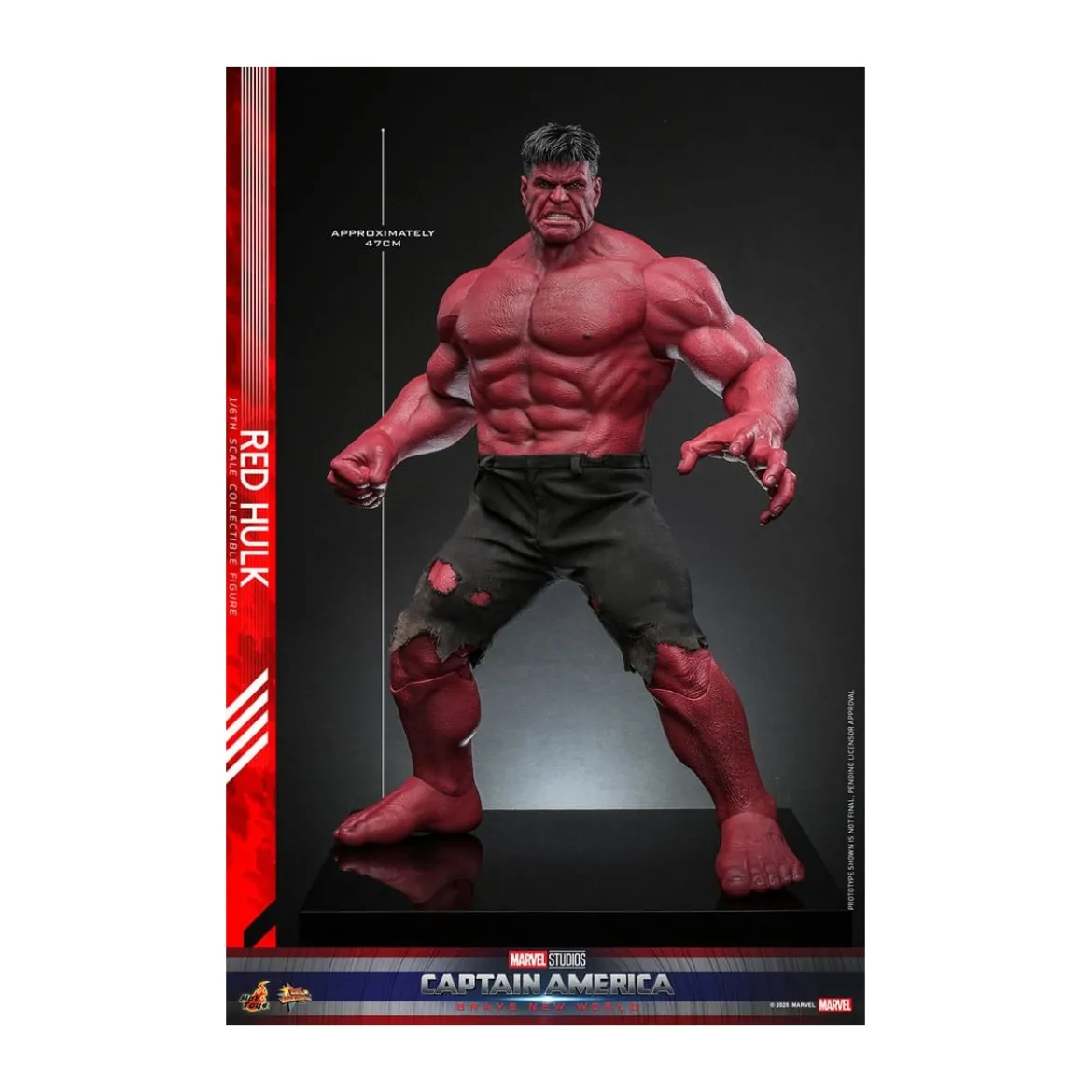 Hot Toys - RED HULK MMS 1/6 - Captain America: Brave New World