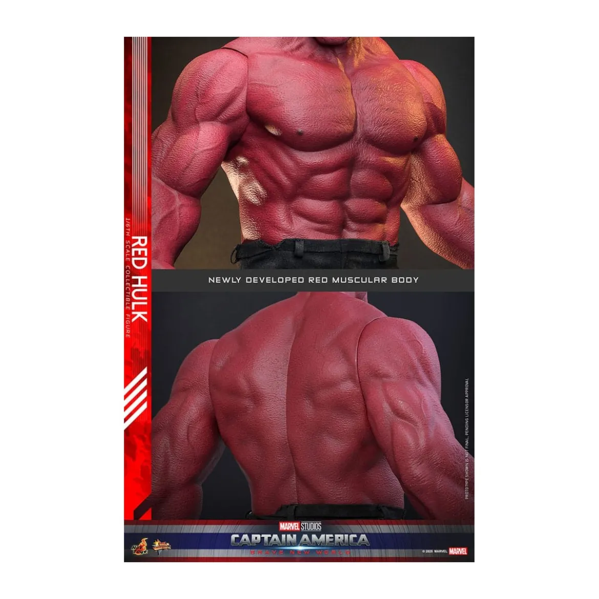 Hot Toys - RED HULK MMS 1/6 - Captain America: Brave New World