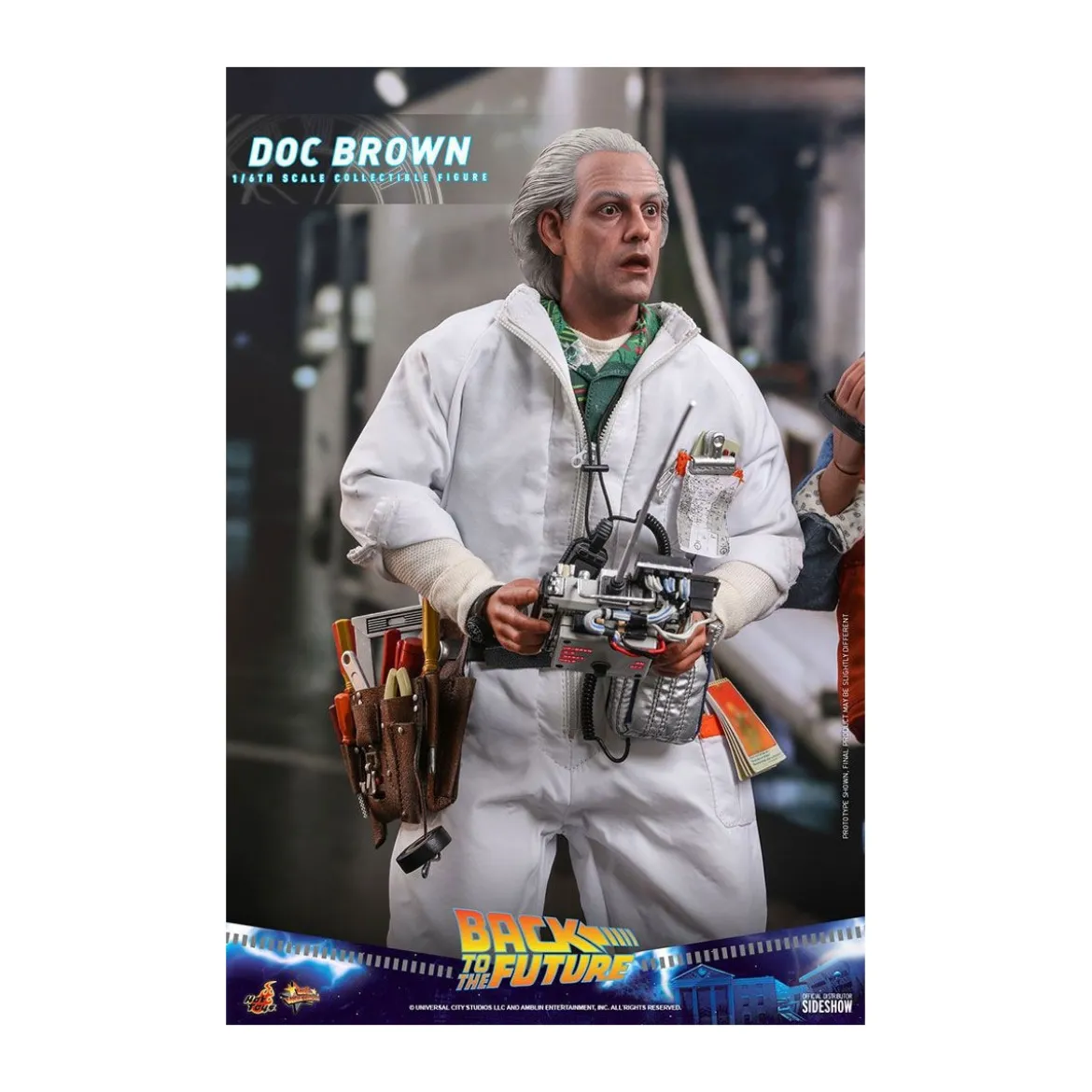 Hot Toys Retour vers le futur Doc Brown figurine 1/6