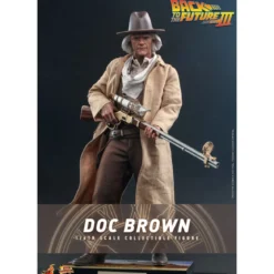 Hot Toys Retour vers le futur 3 - Doc Brown Movie masterpiece 1/6