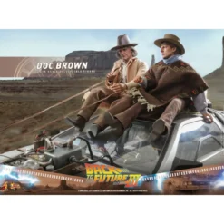 Hot Toys Retour vers le futur 3 - Doc Brown Movie masterpiece 1/6