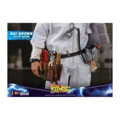 Hot Toys Retour vers le futur Doc Brown Deluxe Version figurine 1/6
