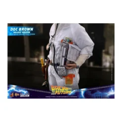 Hot Toys Retour vers le futur Doc Brown Deluxe Version figurine 1/6