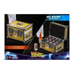 Hot Toys Retour vers le futur Doc Brown Deluxe Version figurine 1/6