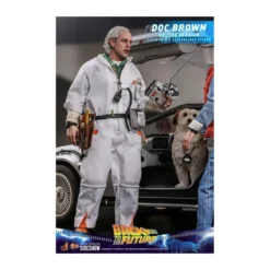 Hot Toys Retour vers le futur Doc Brown Deluxe Version figurine 1/6