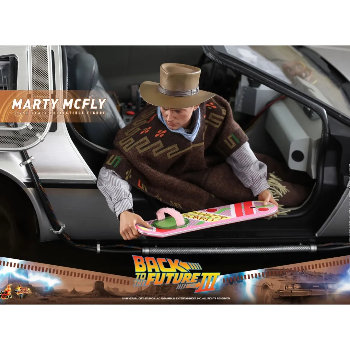Hot Toys Retour vers le futur 3 - Marty McFly Movie masterpiece 1/6