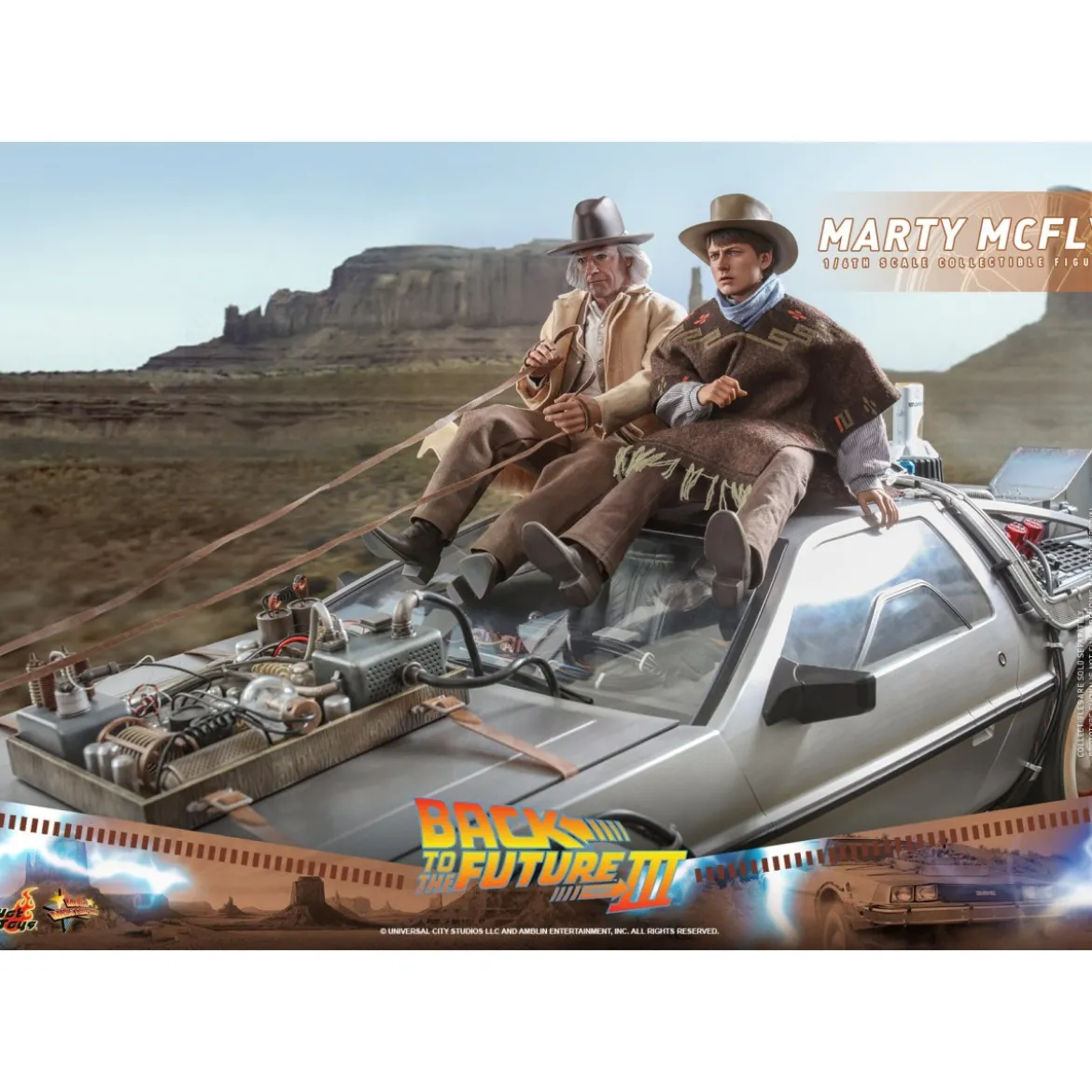 Hot Toys Retour vers le futur 3 - Marty McFly Movie masterpiece 1/6