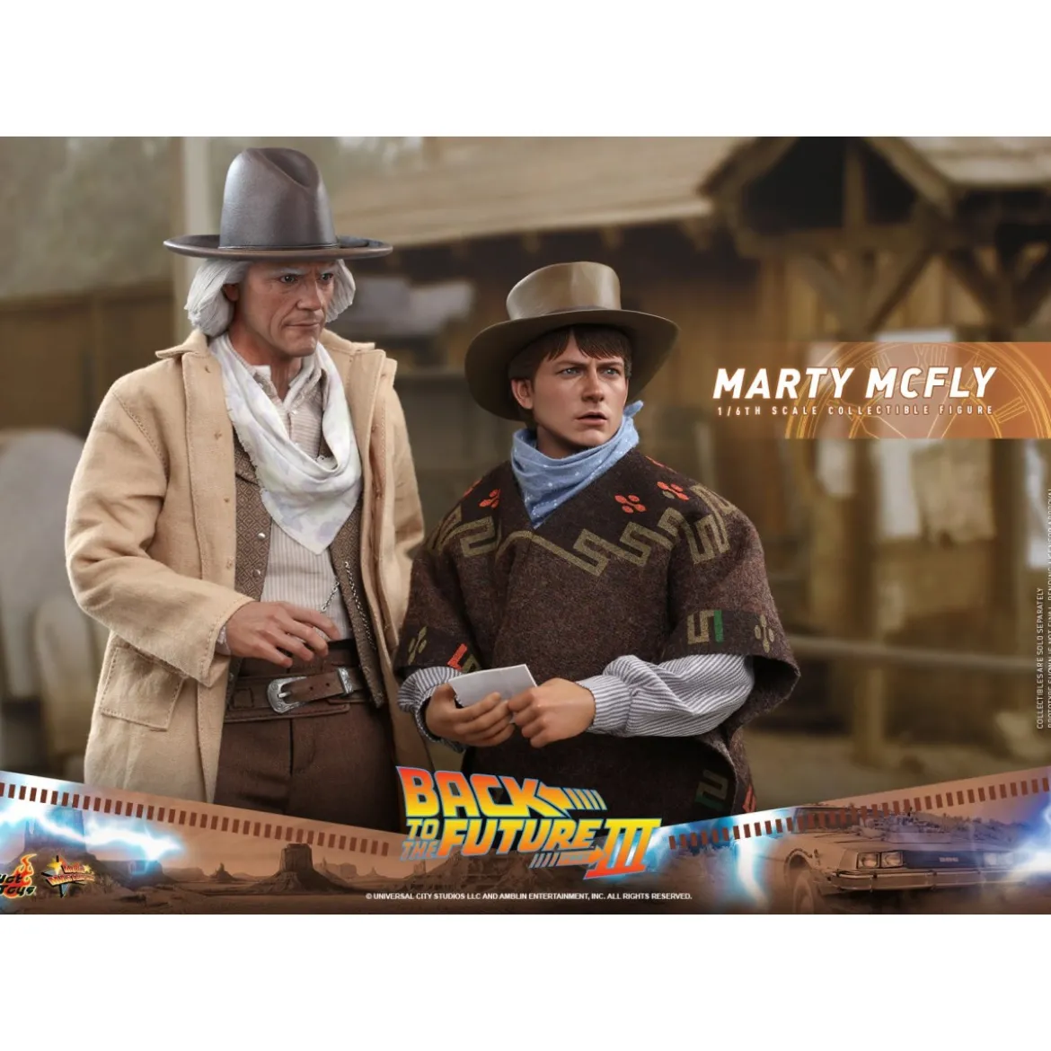 Hot Toys Retour vers le futur 3 - Marty McFly Movie masterpiece 1/6