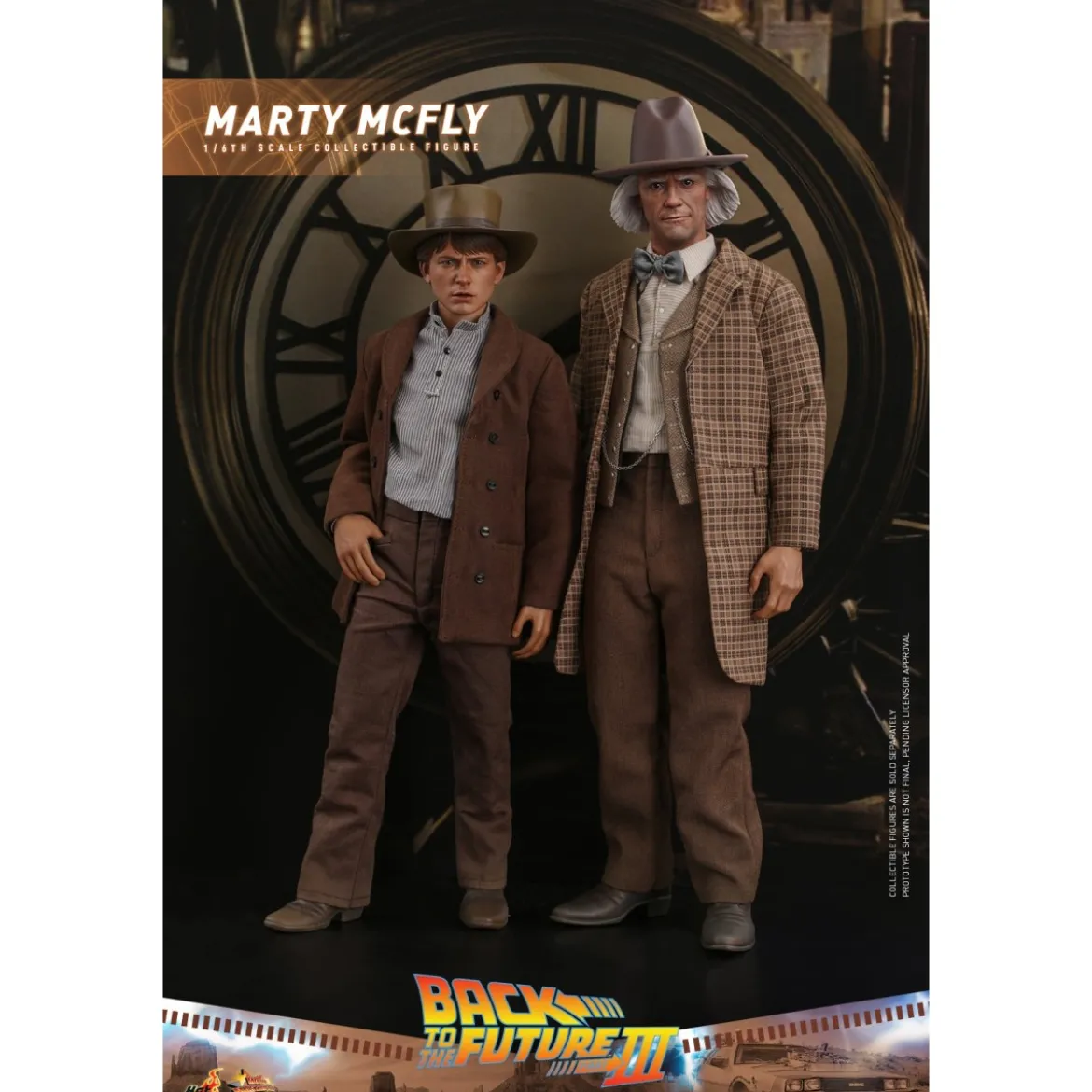 Hot Toys Retour vers le futur 3 - Marty McFly Movie masterpiece 1/6