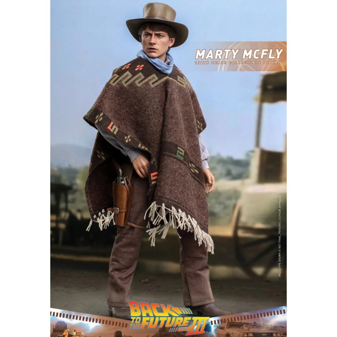 Hot Toys Retour vers le futur 3 - Marty McFly Movie masterpiece 1/6