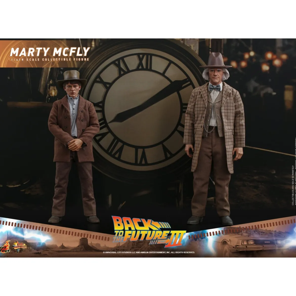 Hot Toys Retour vers le futur 3 - Marty McFly Movie masterpiece 1/6