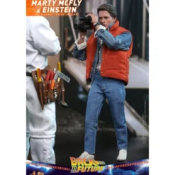 Hot Toys Retour vers le futur Marty McFly & Enstein figurine 1/6