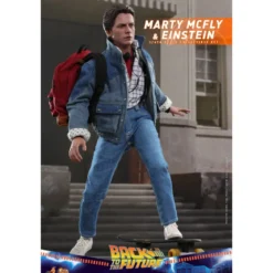 Hot Toys Retour vers le futur Marty McFly & Enstein figurine 1/6