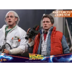 Hot Toys Retour vers le futur Marty McFly & Enstein figurine 1/6