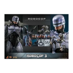 Hot Toys - Robocop 3 Movie Masterpiece figurine 1/6 - Reconditionnée