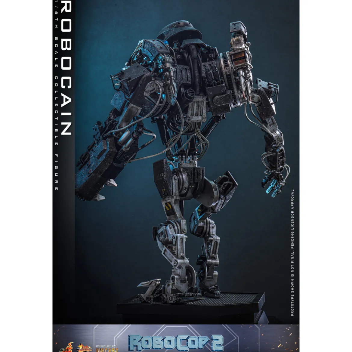 Hot Toys - Robocop 2 - RoboCain Movie Masterpiece figurine 1/6
