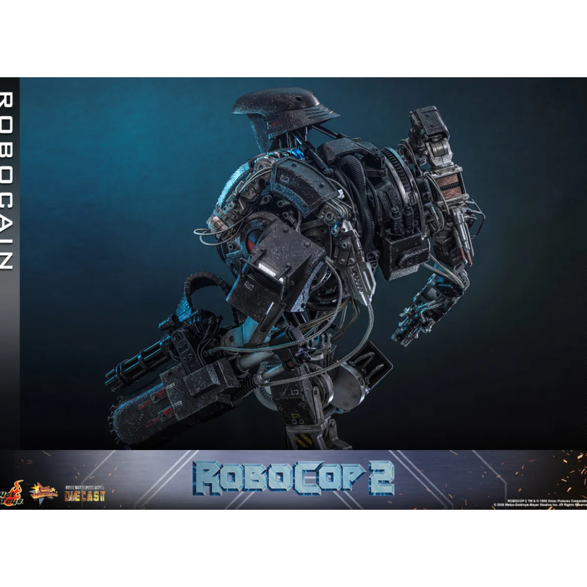 Hot Toys - Robocop 2 - RoboCain Movie Masterpiece figurine 1/6