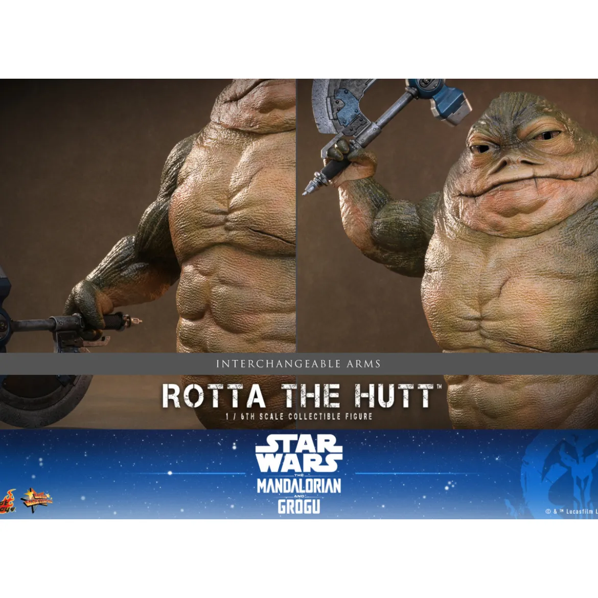 Hot Toys - Rotta The Hutt MMS 1/6 - Star Wars: The Mandalorian & Grogu