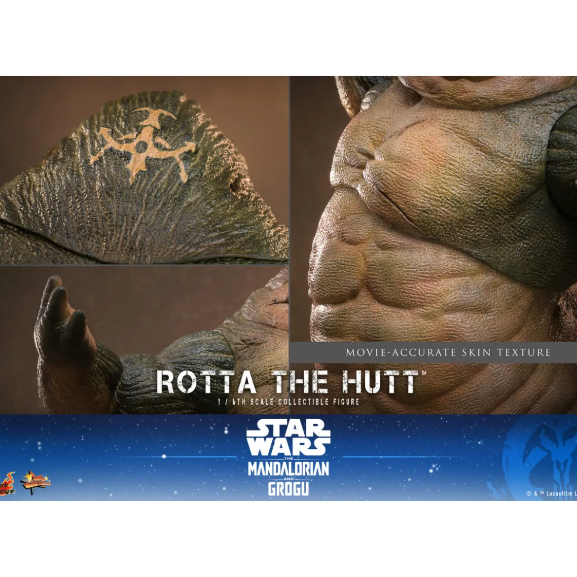 Hot Toys - Rotta The Hutt MMS 1/6 - Star Wars: The Mandalorian & Grogu