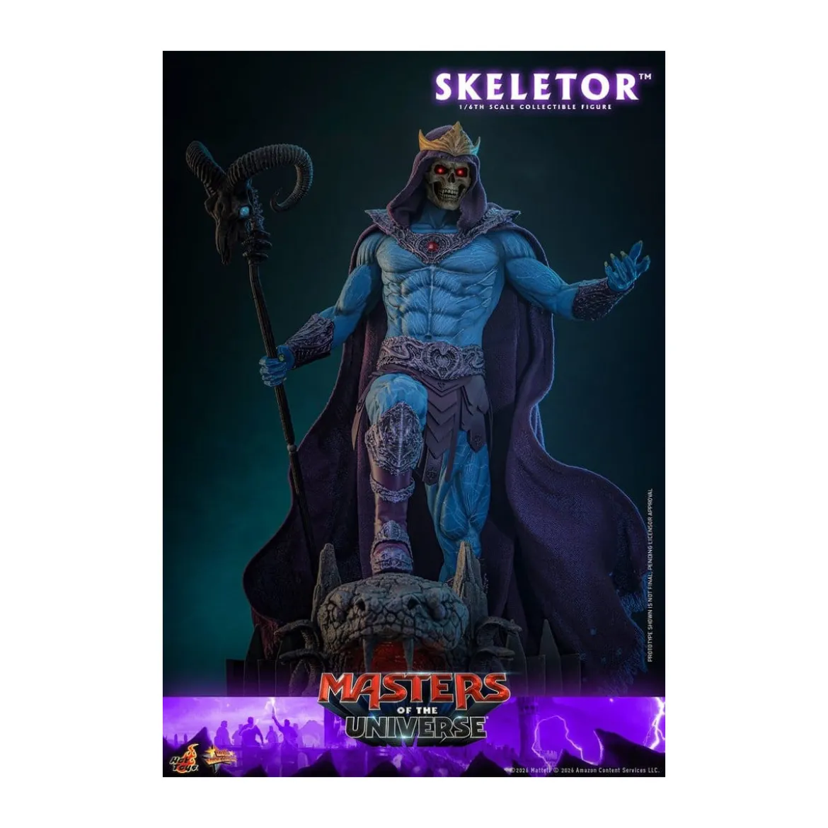 Hot Toys - Skeletor Movie Masterpiece 1/6 - Masters of the Universe