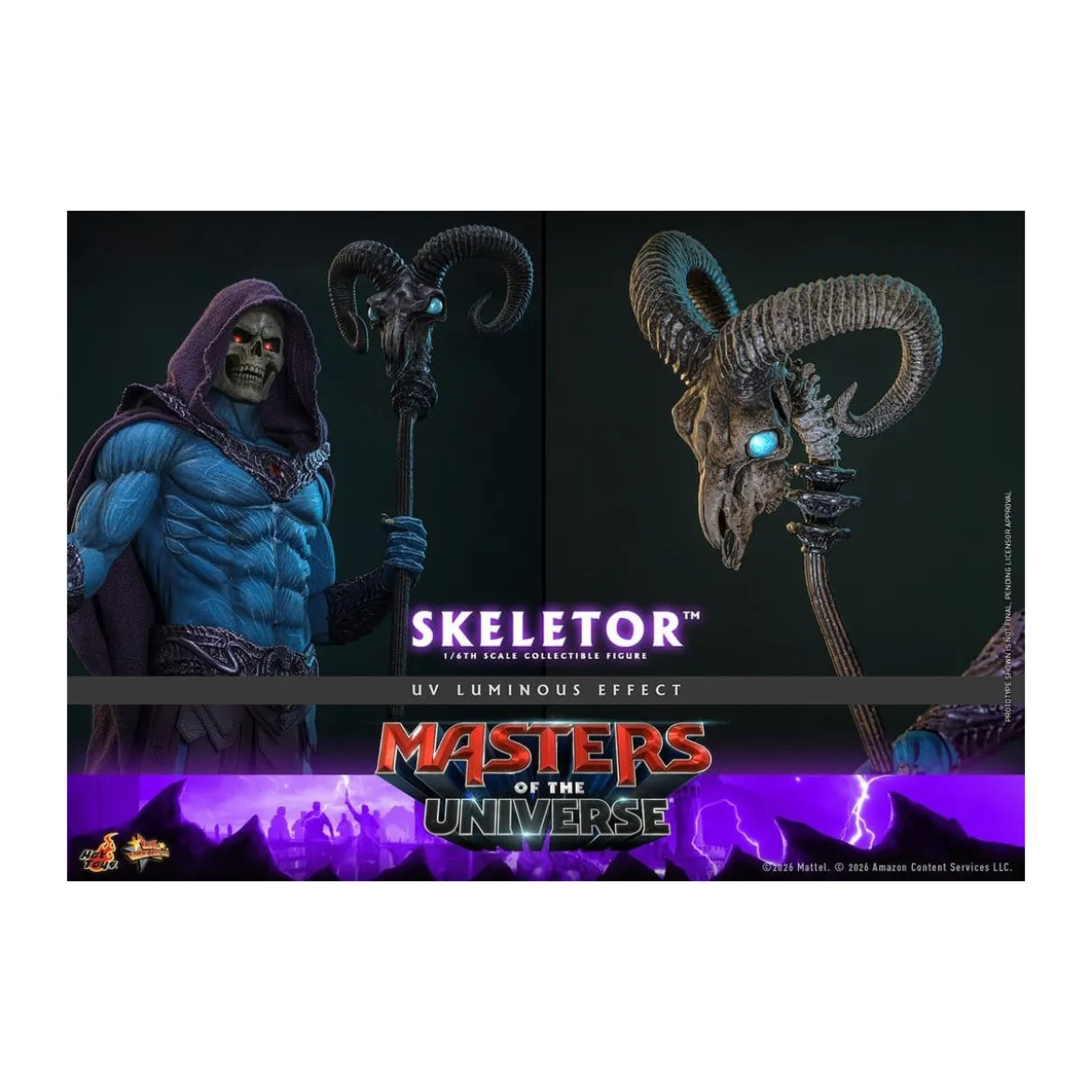 Hot Toys - Skeletor Movie Masterpiece 1/6 - Masters of the Universe