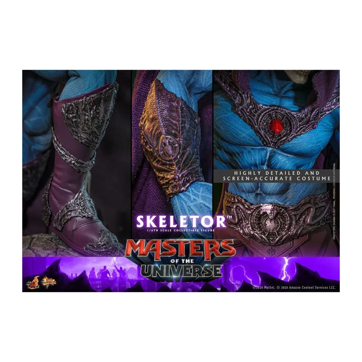 Hot Toys - Skeletor Movie Masterpiece 1/6 - Masters of the Universe