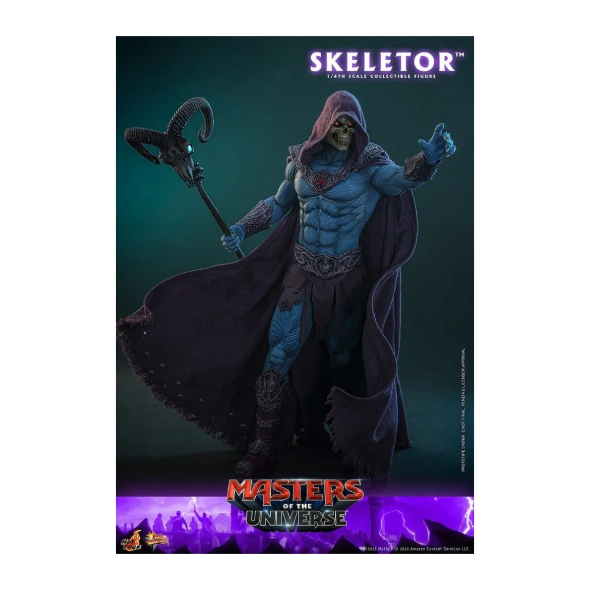 Hot Toys - Skeletor Movie Masterpiece 1/6 - Masters of the Universe