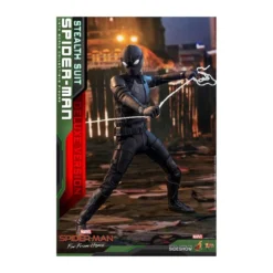 Hot Toys Spider-Man Far From Home Spider-Man (Stealth Suit) - Deluxe Version - 29cm