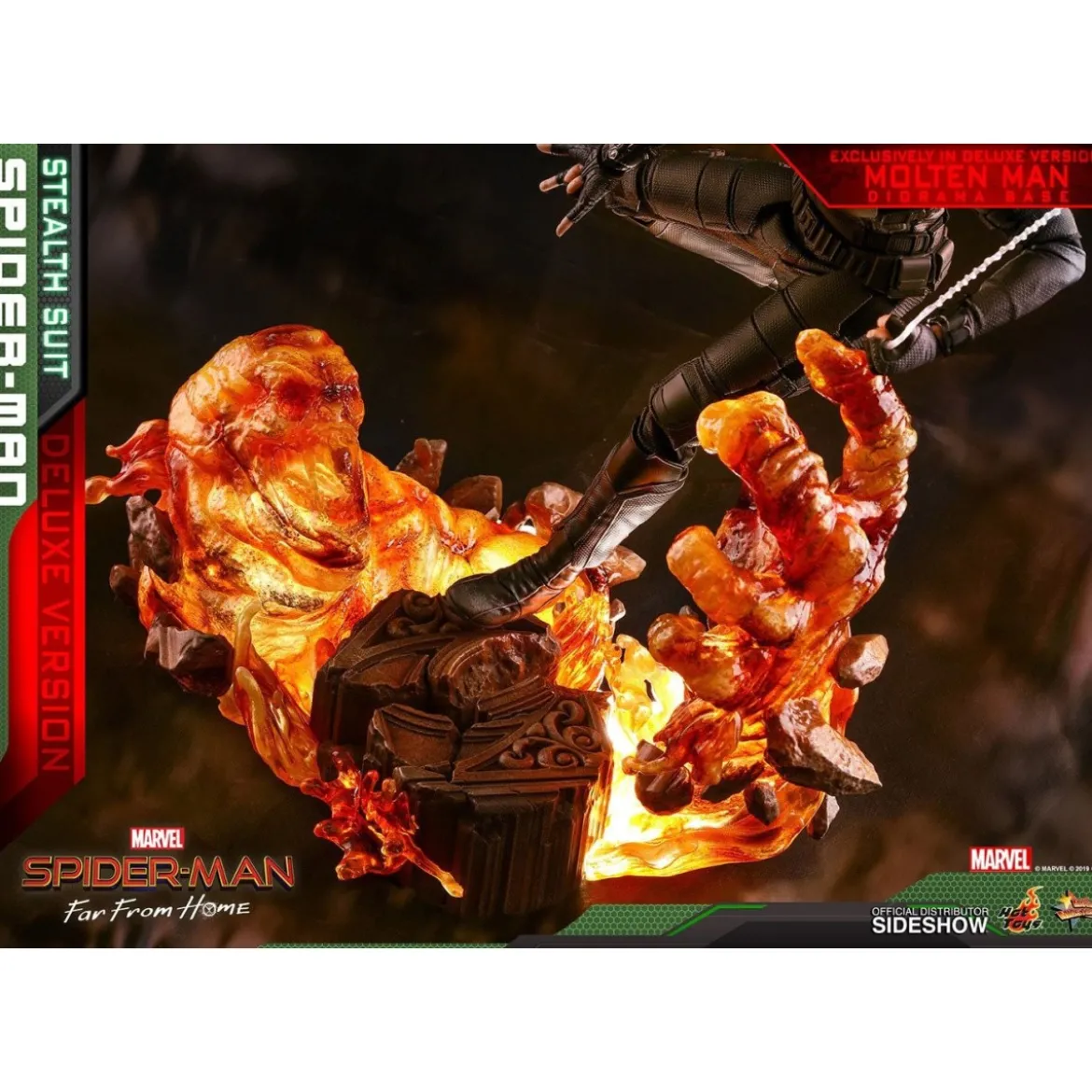Hot Toys Spider-Man Far From Home Spider-Man (Stealth Suit) - Deluxe Version - 29cm