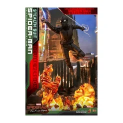 Hot Toys Spider-Man Far From Home Spider-Man (Stealth Suit) - Deluxe Version - 29cm