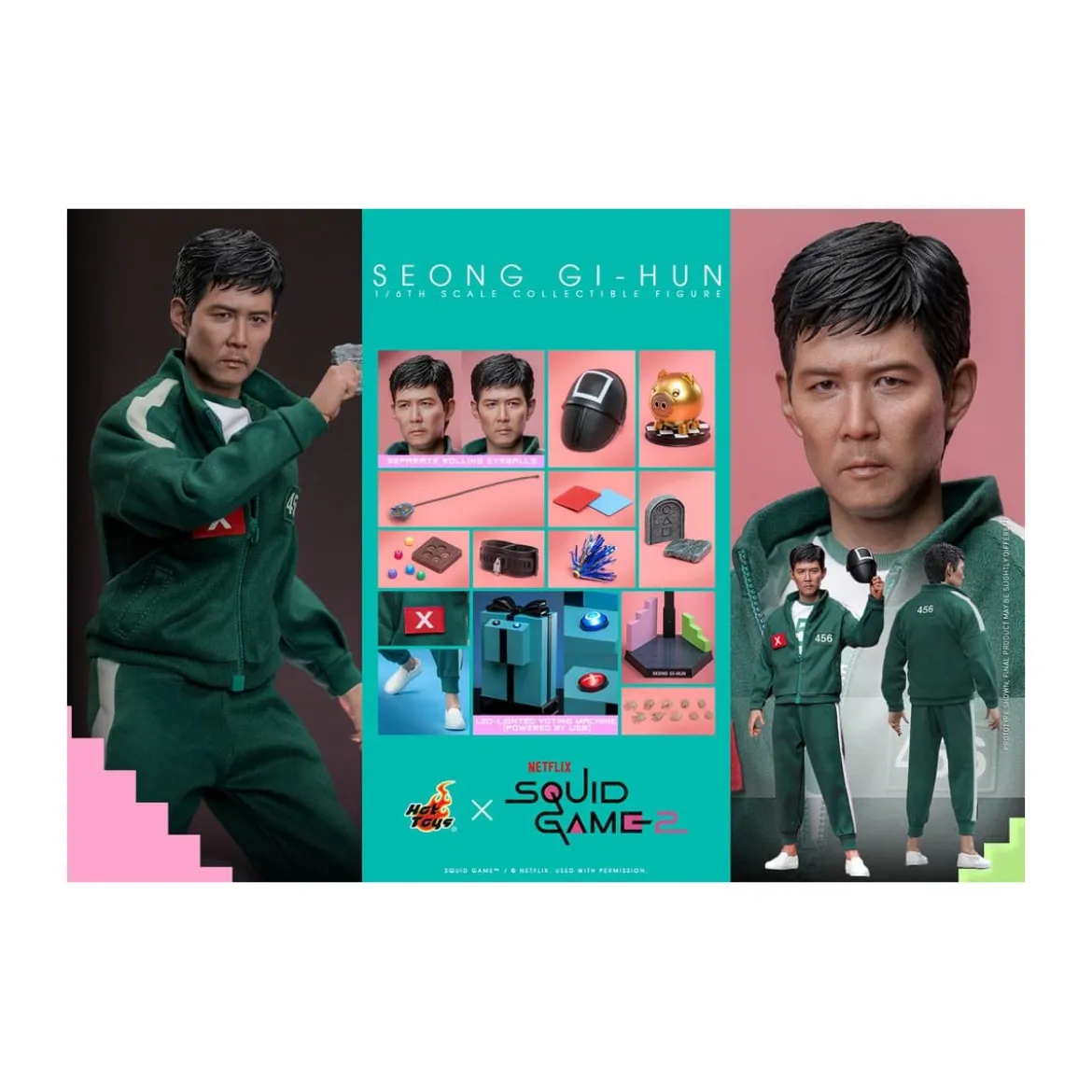 Hot Toys - Squid Game 2 - Seong Gi-hun 1/6
