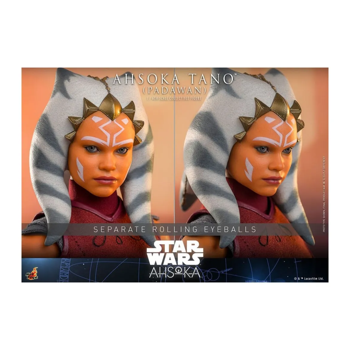 Hot Toys Star Wars - AHSOKA - Ahsoka Tano (Padawan) - 1/6