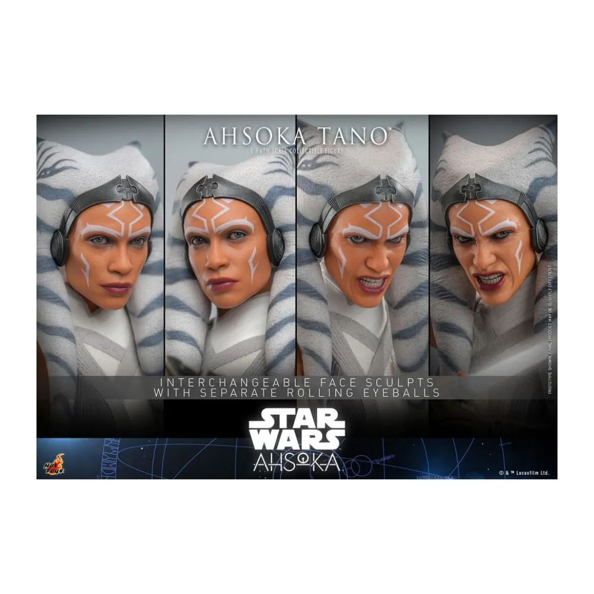Hot Toys Star Wars - AHSOKA - Ahsoka Tano 1/6