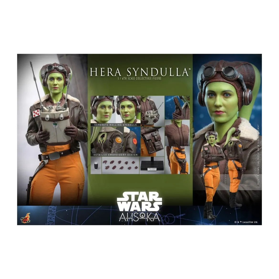 Hot Toys Star Wars Ahsoka - HERA SYNDULLA 1/6
