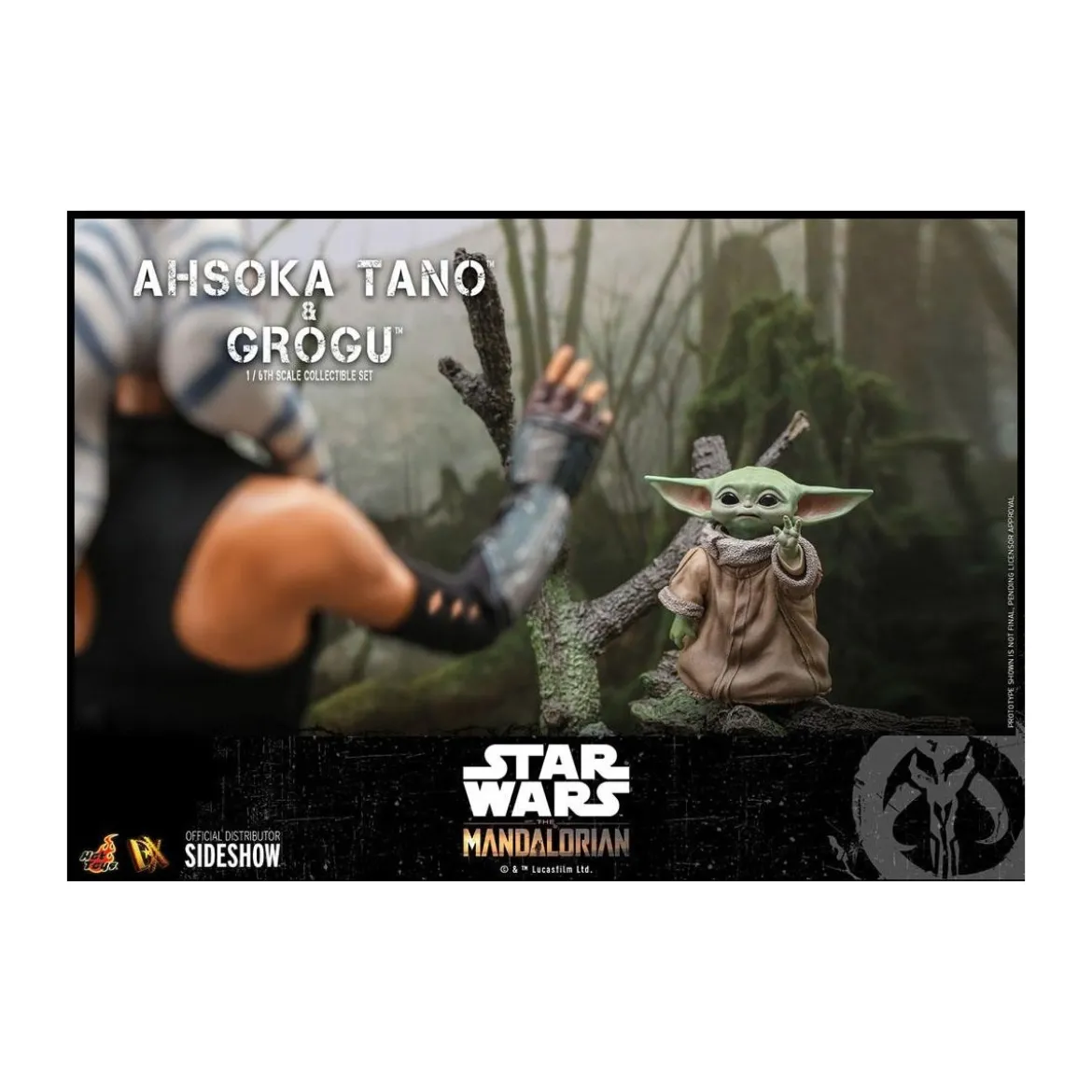 Hot Toys Star Wars - Ahsoka Tano & Grogu - The mandalorian 1/6
