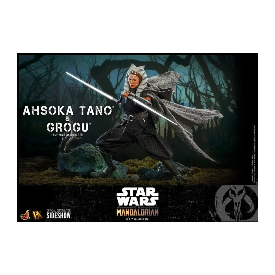 Hot Toys Star Wars - Ahsoka Tano & Grogu - The mandalorian 1/6