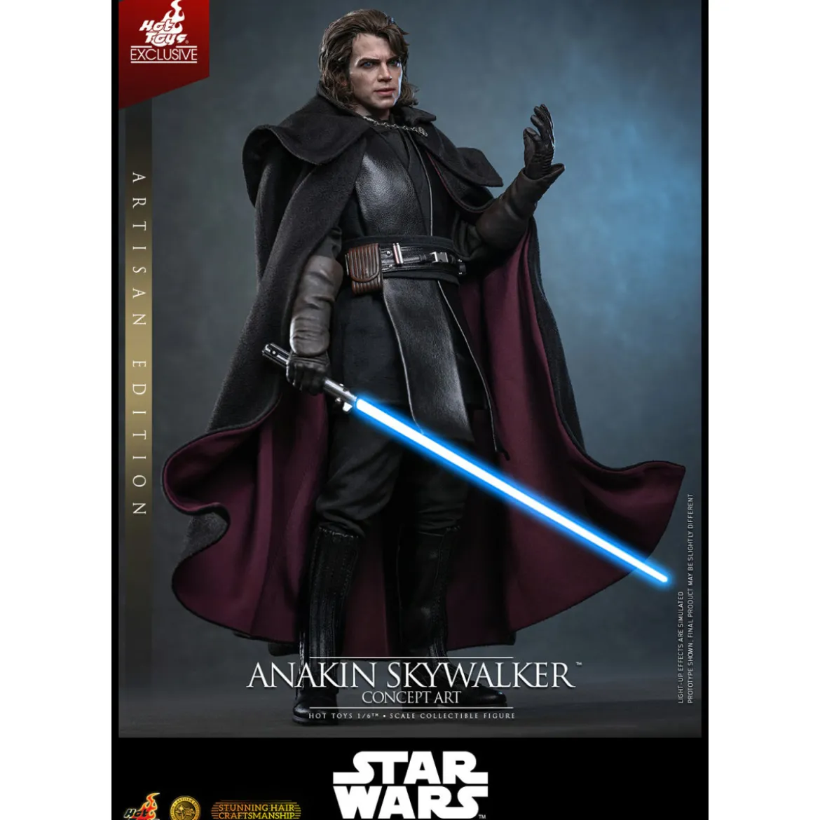 Hot toys Star Wars: Anakin Skywalker (Concept Art Version) (Artisan Edition) MMS 1/6 - Hot Toys Exclusive