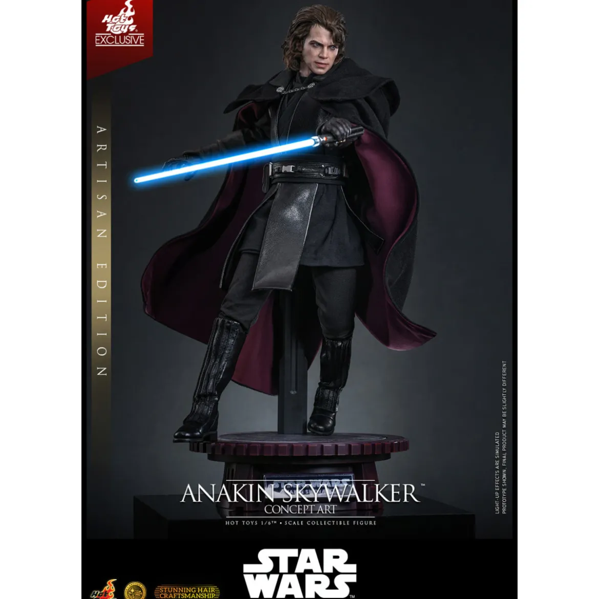 Hot toys Star Wars: Anakin Skywalker (Concept Art Version) (Artisan Edition) MMS 1/6 - Hot Toys Exclusive