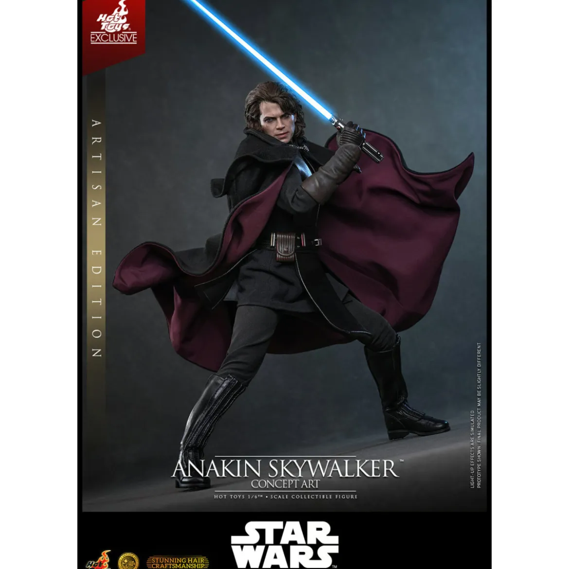 Hot toys Star Wars: Anakin Skywalker (Concept Art Version) (Artisan Edition) MMS 1/6 - Hot Toys Exclusive