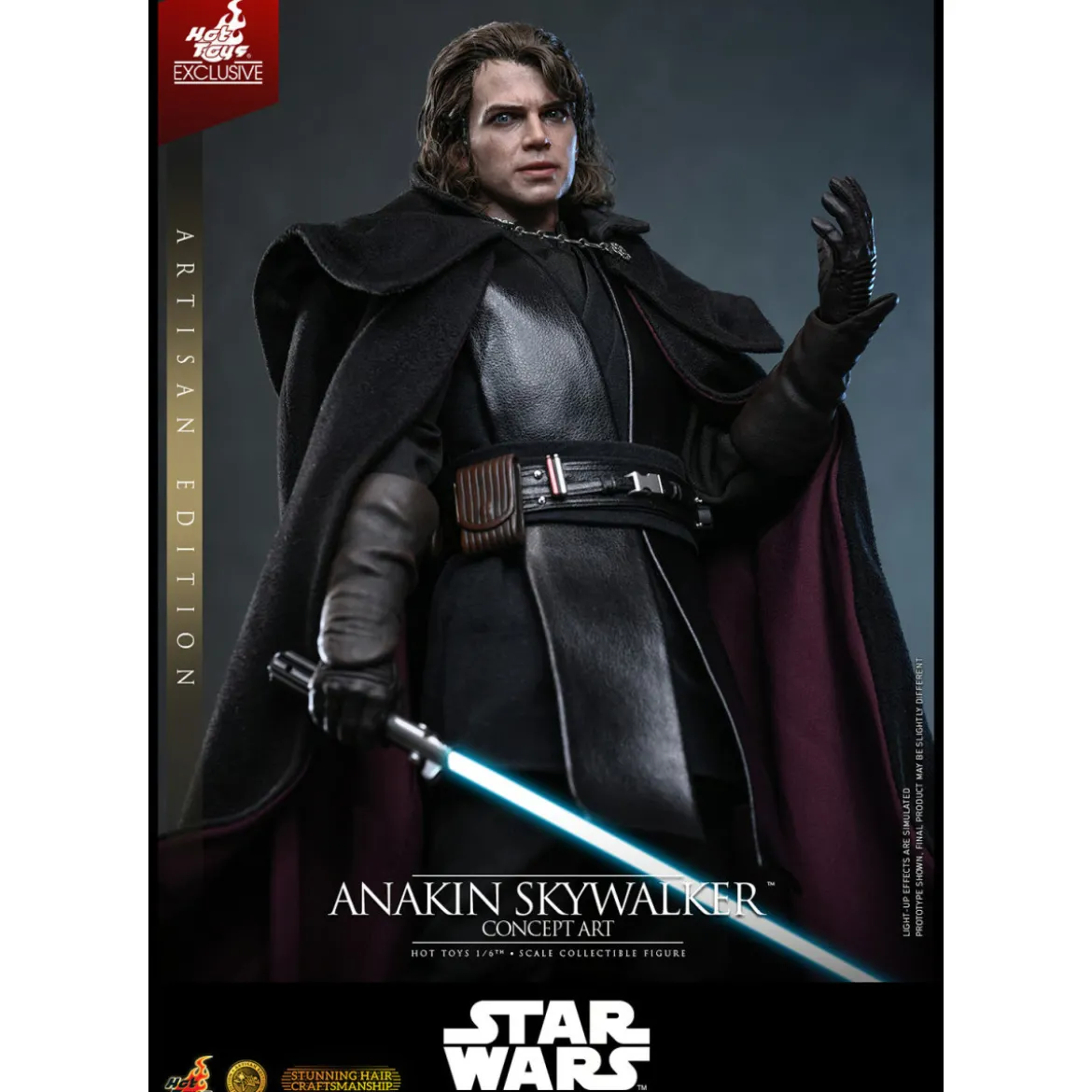 Hot toys Star Wars: Anakin Skywalker (Concept Art Version) (Artisan Edition) MMS 1/6 - Hot Toys Exclusive