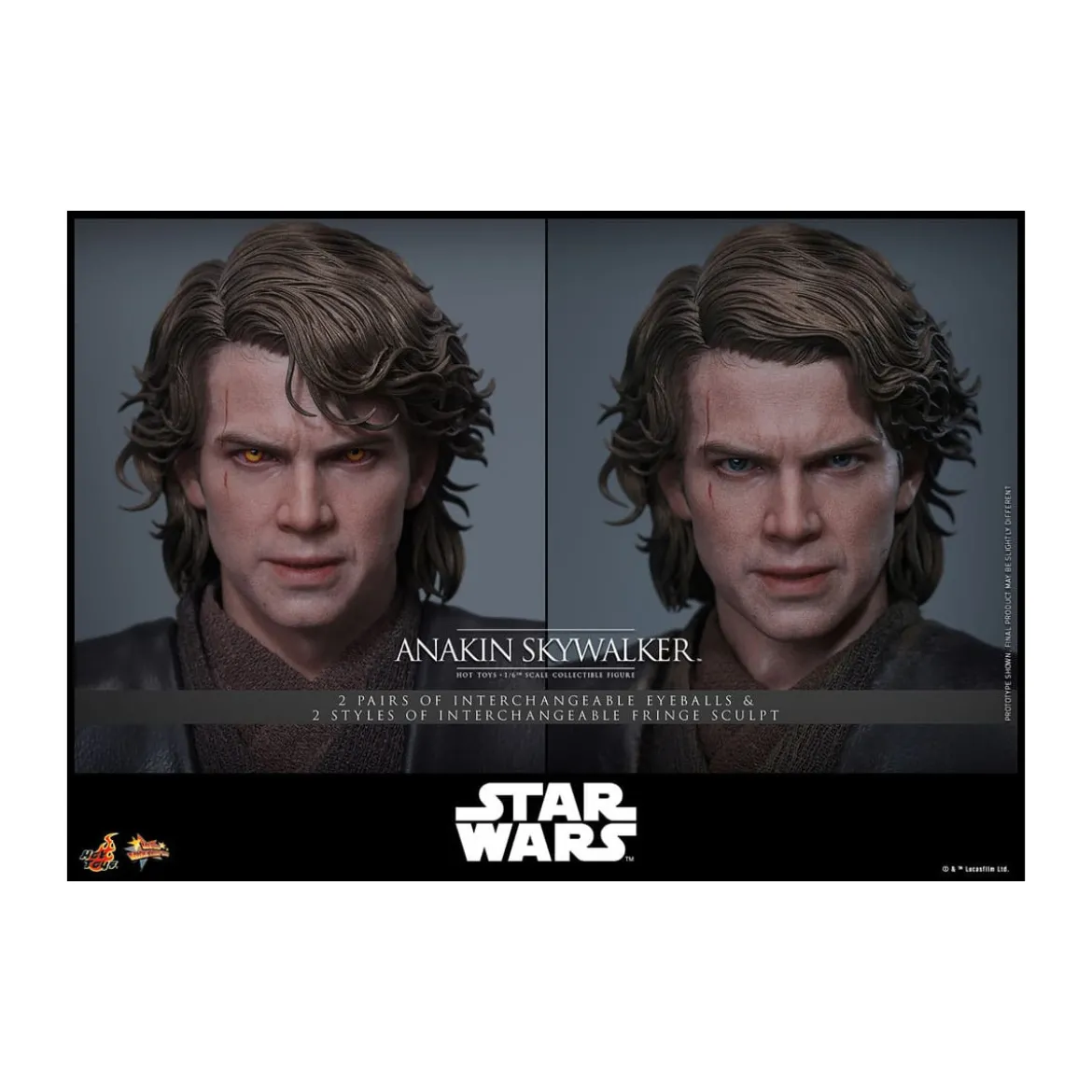 Hot toys Star Wars: Anakin Skywalker MMS839 1/6 - épisode III : La Revanche des Sith